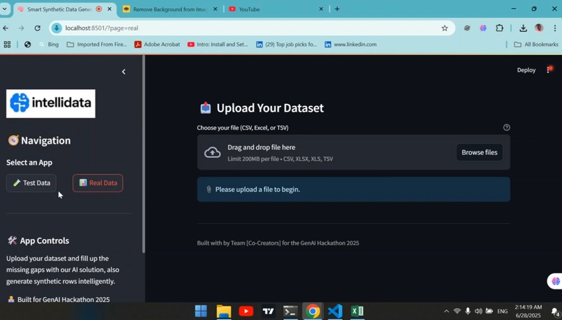 Intellidata – screenshot 1