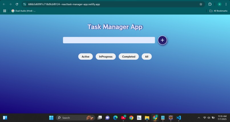 Task-Manager – screenshot 1