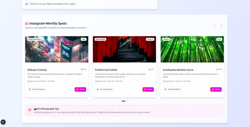 AI travel planner – screenshot 5