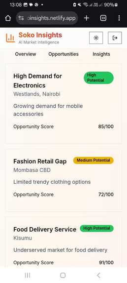 Soko Insights – screenshot 6