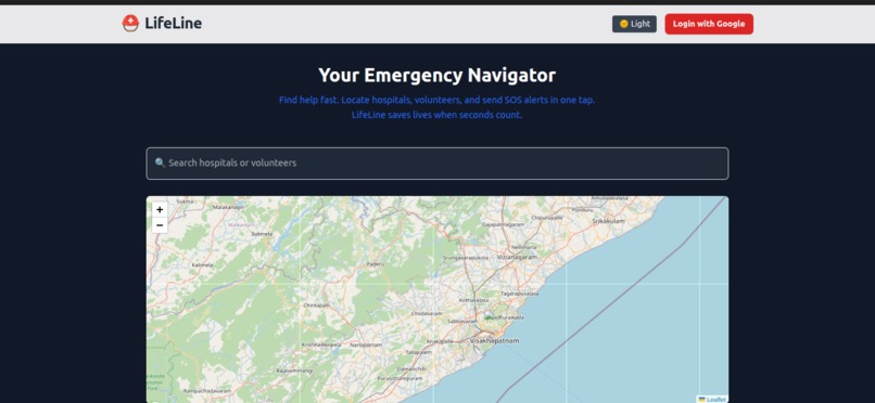 LifeLine: Emergency Aid Navigator – screenshot 1