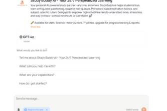Study Buddy AI 