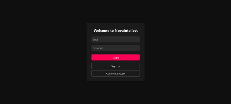 NovaIntellect  – screenshot 1