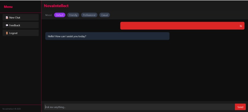 NovaIntellect  – screenshot 2