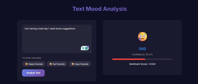 MoodSync AI – screenshot 3