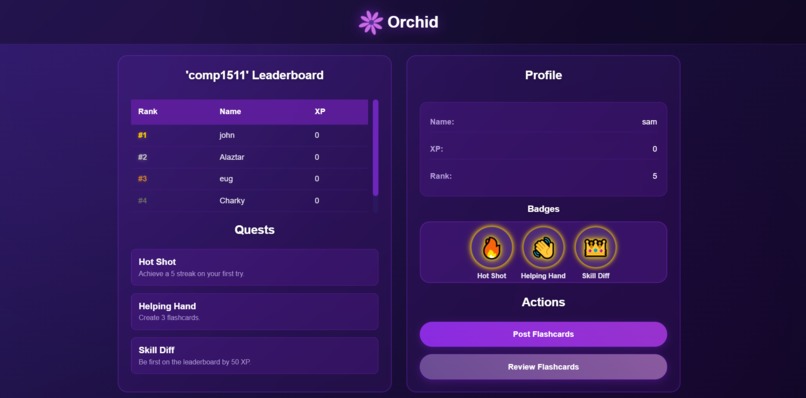 Orchid – screenshot 1