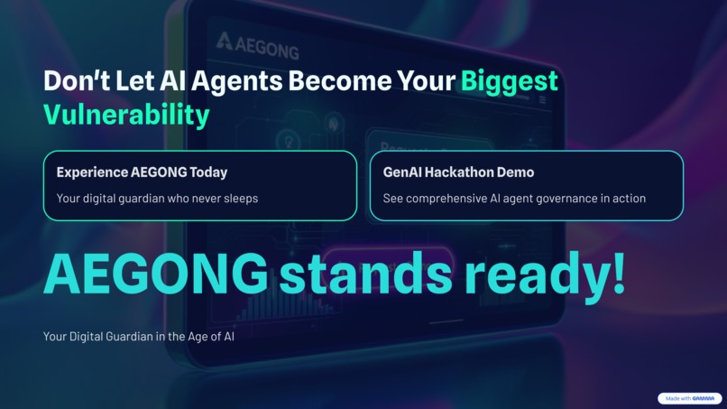 AI Evaluation & Governance Oversight Network Guardian – screenshot 1