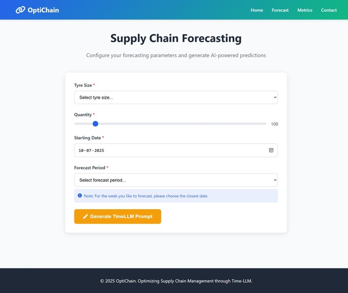OptiChain TimeLLM – screenshot 3