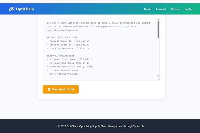 OptiChain TimeLLM – screenshot 4