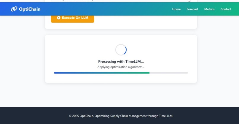 OptiChain TimeLLM – screenshot 5