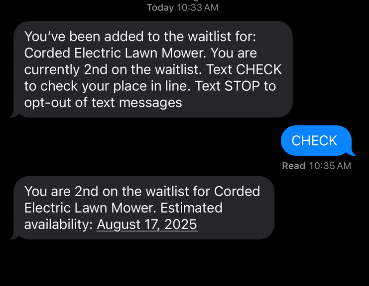 Waitlist Improvement Plan – screenshot 1