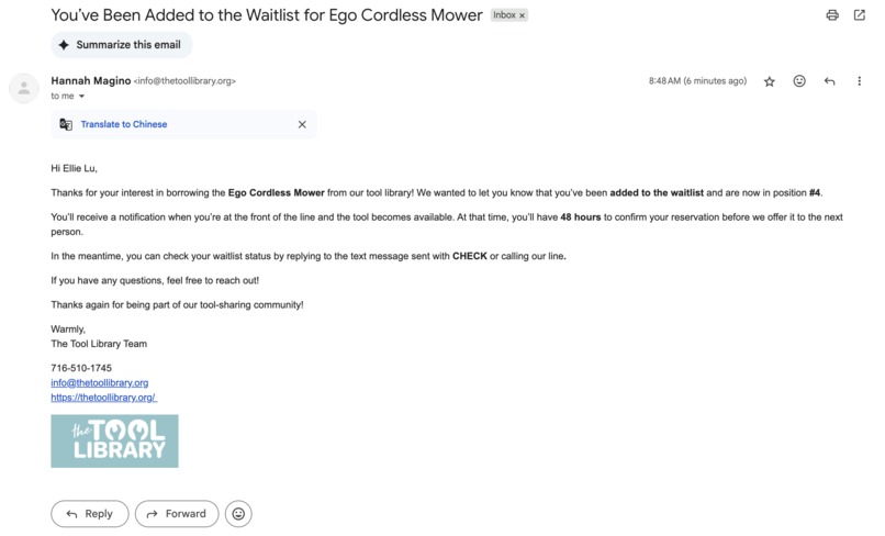 Waitlist Improvement Plan – screenshot 2