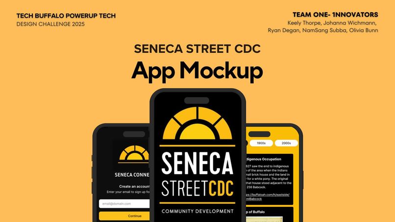 Seneca Connect Application – screenshot 1