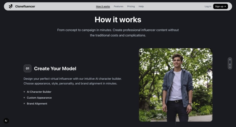 Clonefluencer – screenshot 2