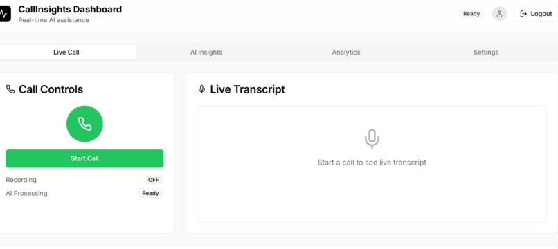 Live Call Insights – screenshot 1