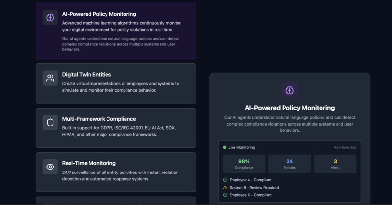 GovTwin - Digital Twin Governance System – screenshot 2