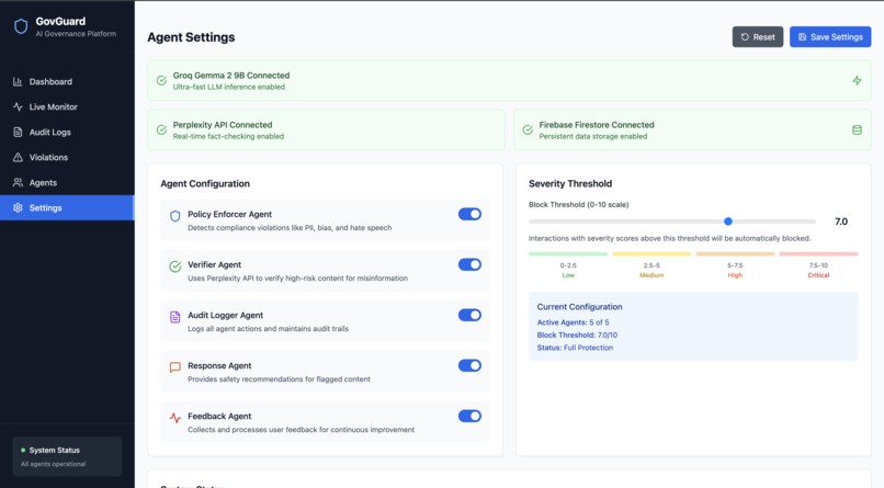 GovGuard AI Governance Platform – screenshot 6