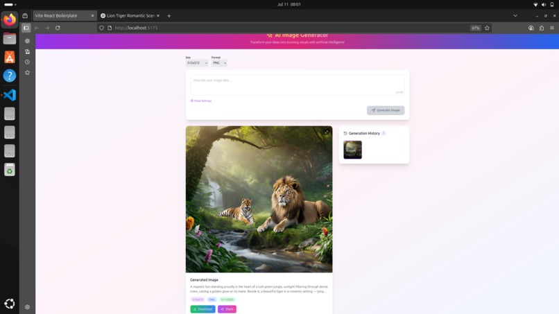 Image generator – screenshot 1