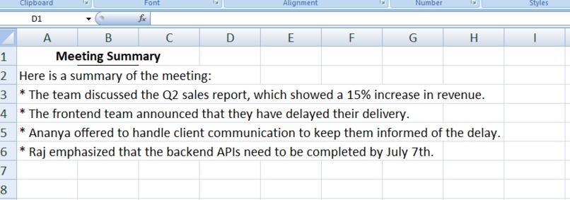 AI meeting Assistant – screenshot 3