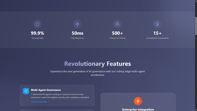 AegisAI - Enterprise GenAI Governance System – screenshot 4