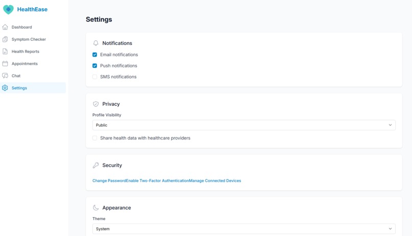HealthEase – screenshot 10