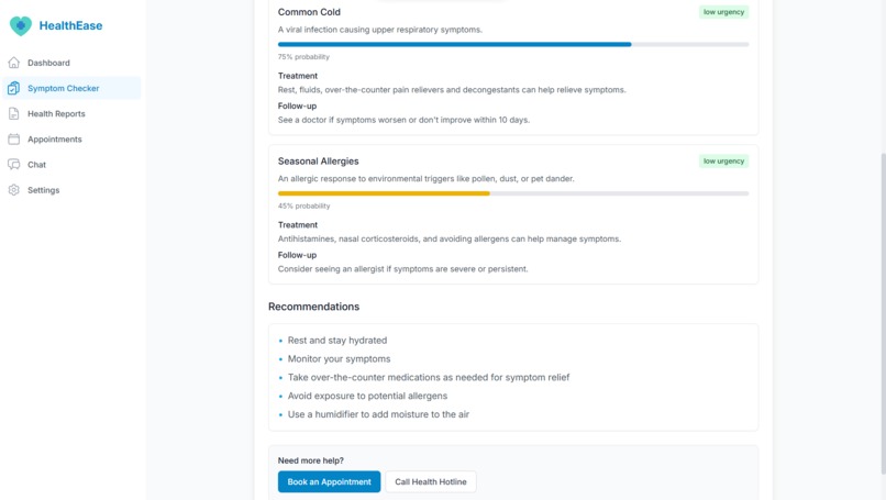 HealthEase – screenshot 7