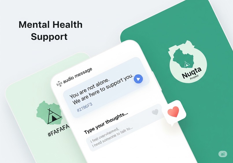 نُقطة – منصة رقمية لدعم النازحين السودانيين – screenshot 2