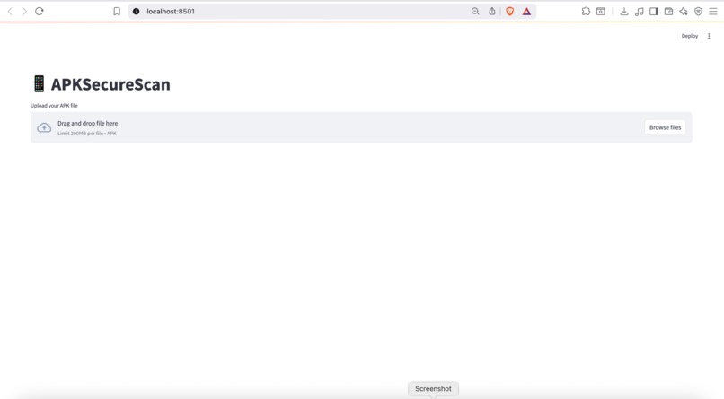 AI-powered APK Scanner  – screenshot 1