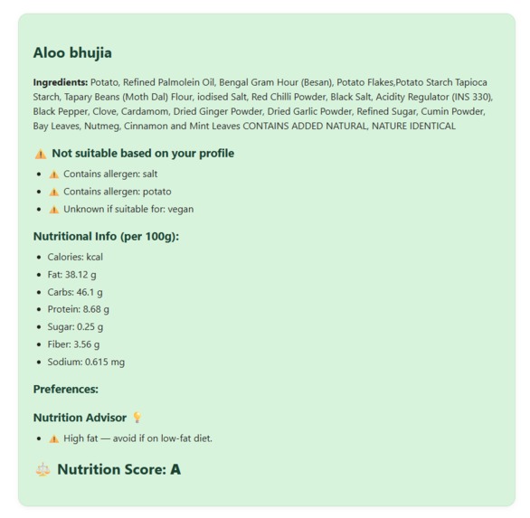 FoodWise – screenshot 3