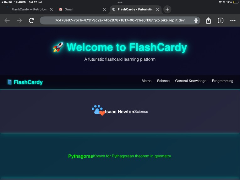 FlashCardy — Retro Learning Revival – screenshot 3