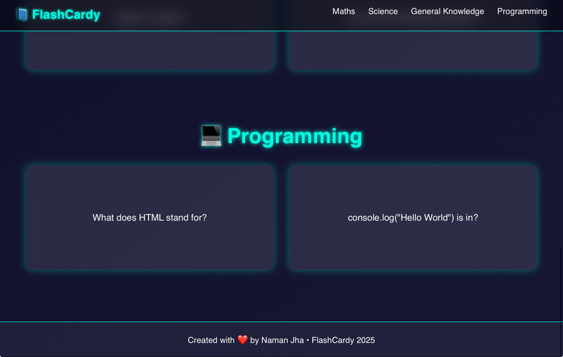 FlashCardy — Retro Learning Revival – screenshot 4