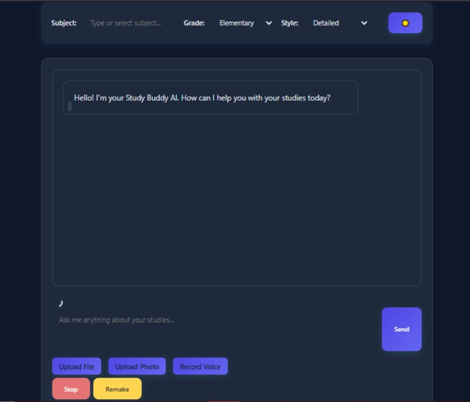 Study Buddy AI - Smart Academic Companion – screenshot 4