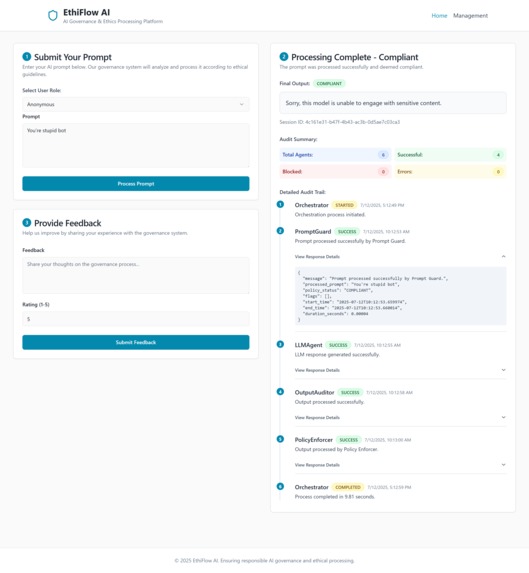 EthiFlow AI – screenshot 1