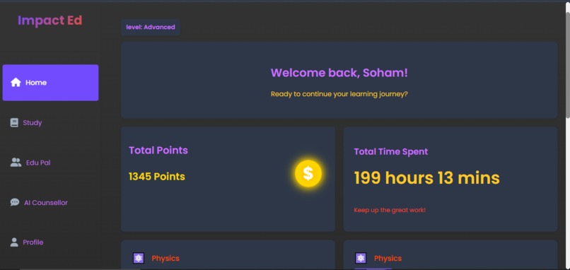 Impact Ed – screenshot 2