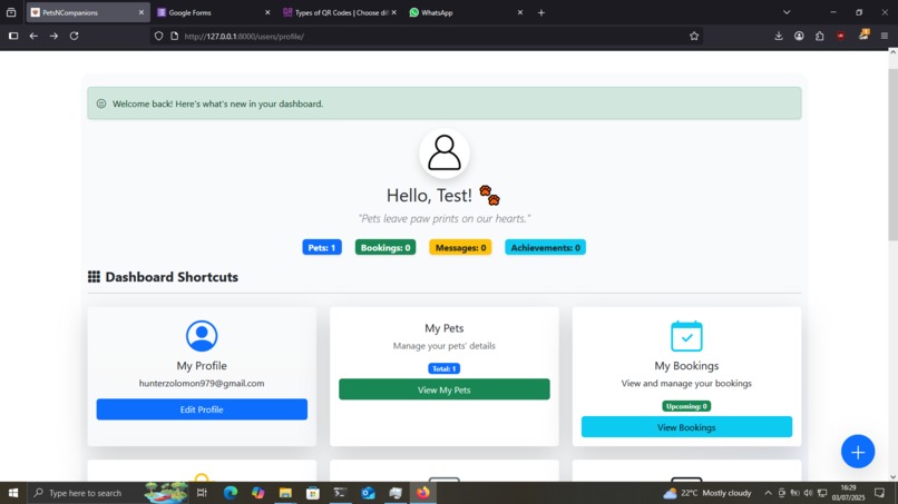PetsNCompanions – screenshot 1