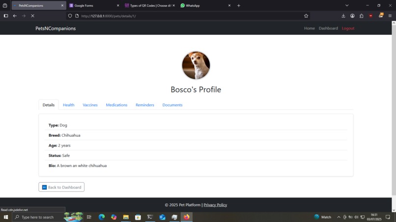 PetsNCompanions – screenshot 2