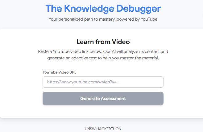 The Knowledge Debugger – screenshot 1