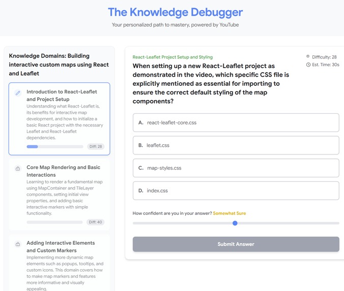 The Knowledge Debugger – screenshot 2