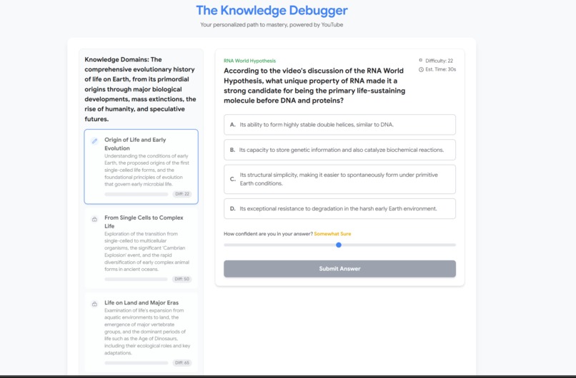 The Knowledge Debugger – screenshot 3