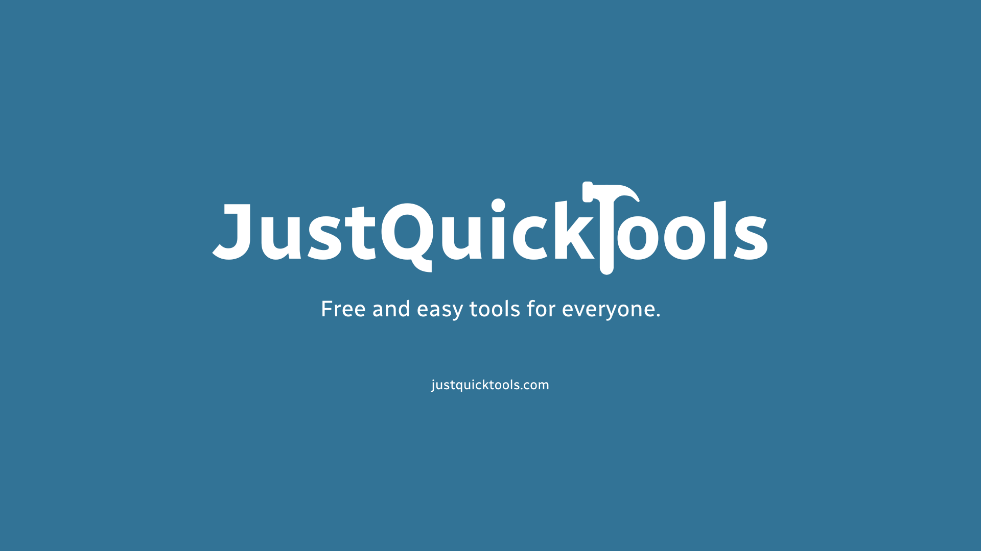 JustQuickTools | Devpost