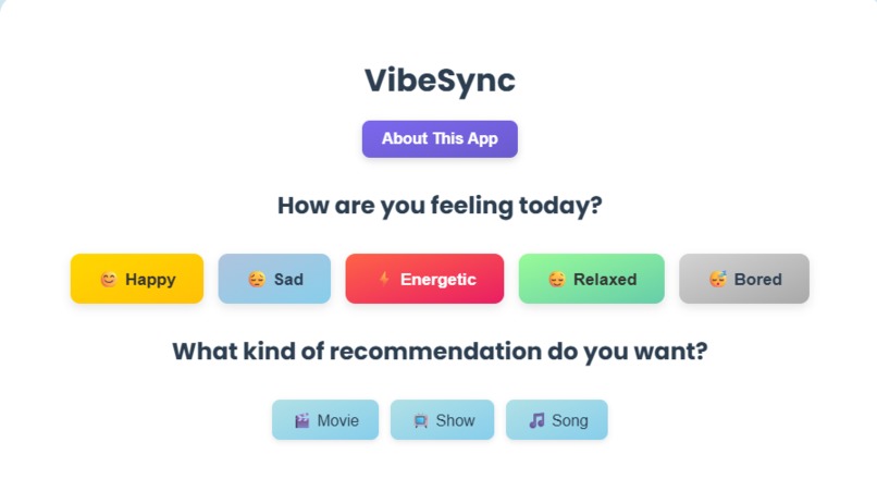 VibeSync – screenshot 1