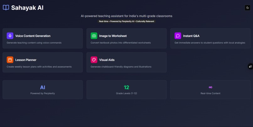 Sahayak-AI – screenshot 2
