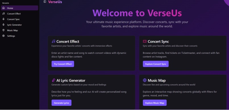 VerseUs – screenshot 1