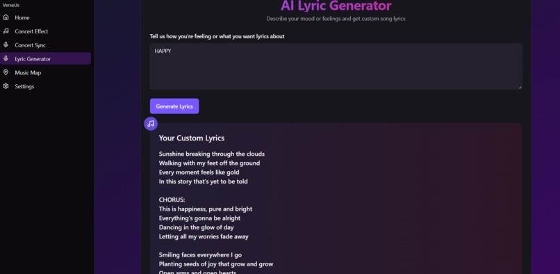 VerseUs – screenshot 4