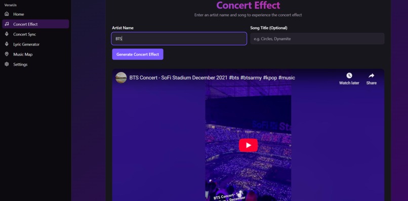 VerseUs – screenshot 2