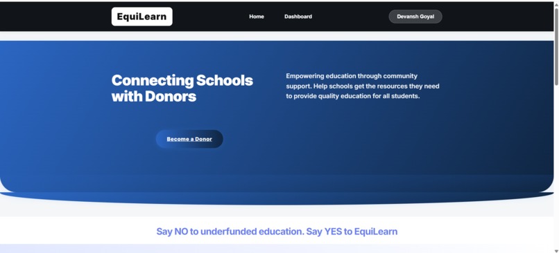 EquiLearn – screenshot 1