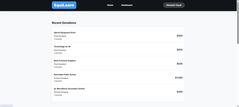 EquiLearn – screenshot 4