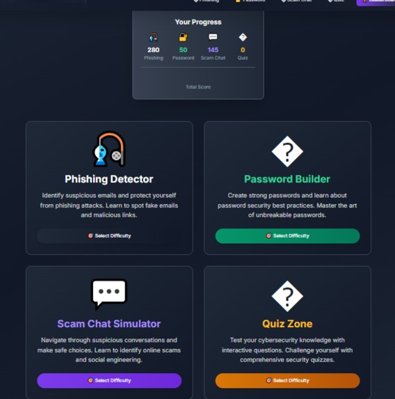HackShield Academy - A Cybersecurity Education Platform – screenshot 2