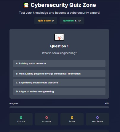 HackShield Academy - A Cybersecurity Education Platform – screenshot 4
