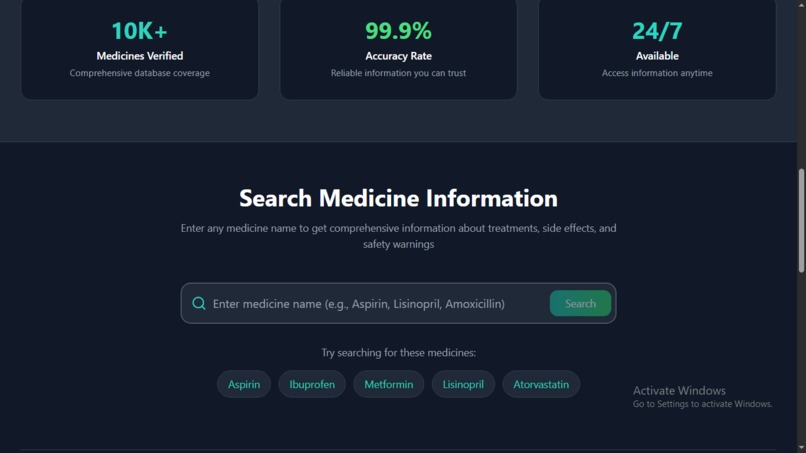 MediLens – screenshot 3